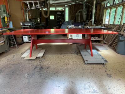Eben Blaney Large Farmhouse Modern Dining Table