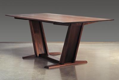 Eben Blaney Leaning Trestles Dining Table