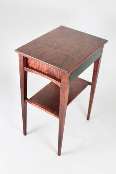 Eben Blaney Niti Side Table in Tiger Maple