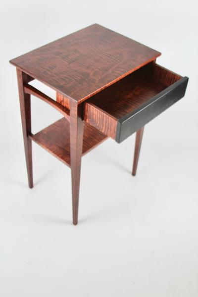 Eben Blaney Niti Side Table in Tiger Maple