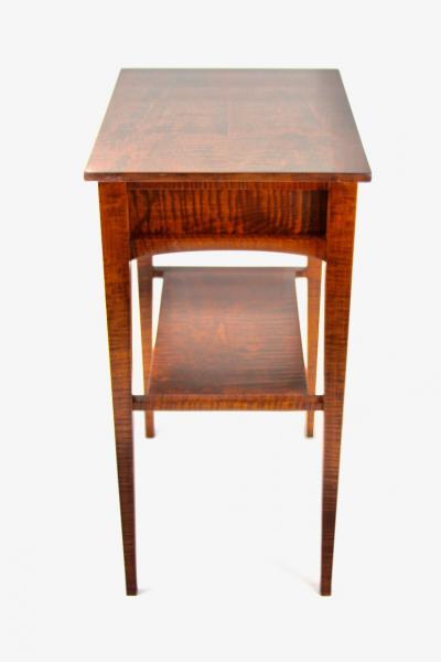 Eben Blaney Niti Side Table in Tiger Maple