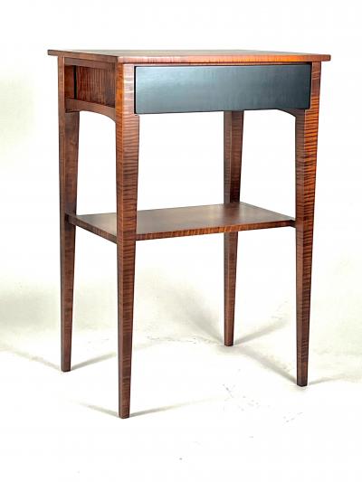 Eben Blaney Niti Side Table in Tiger Maple