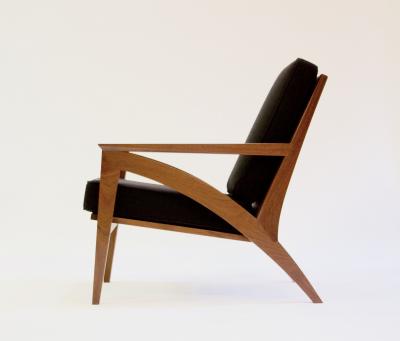 Eben Blaney Wise Lounge Chair Ottoman