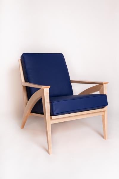 Eben Blaney Wise Lounge Chair and Ottoman