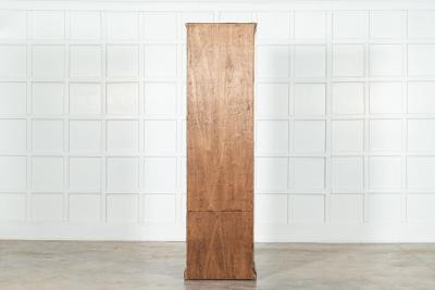 Ebonised English Pine Locker Cabinet