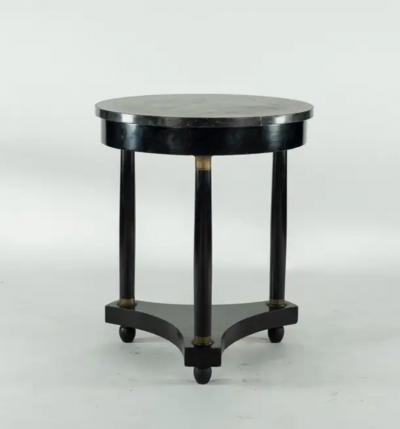 Ebonised French Gueridon