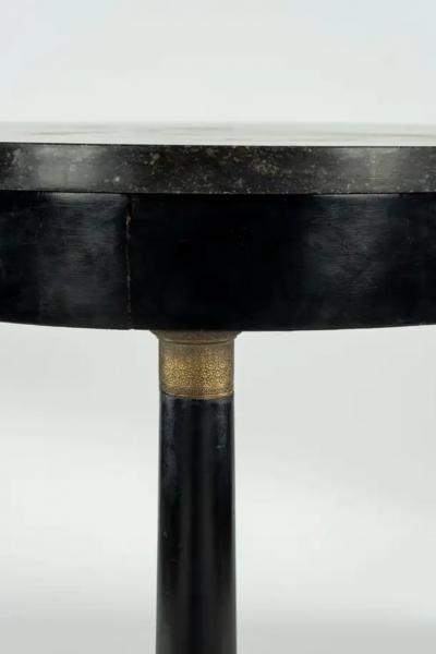 Ebonised French Gueridon
