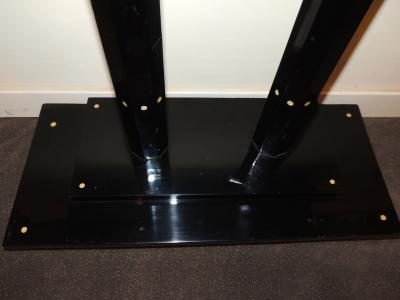 Ebonized Art Deco Console with Ivoroid Inlay