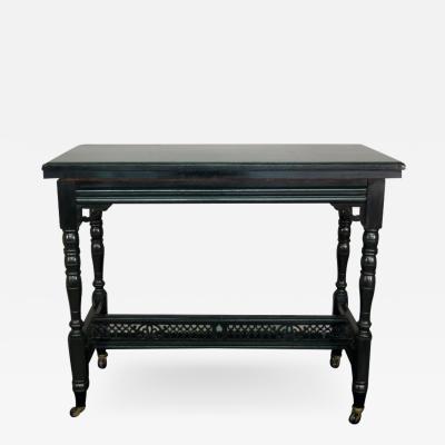 Ebonized Eastlake Games Table