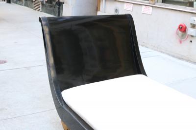 Ebonized Empire Recamiere Austria 1800s