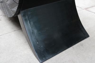 Ebonized Italian Modernist Chest of Drawers