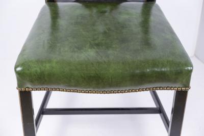 Ebonized and gilded Portuguese Side Chair