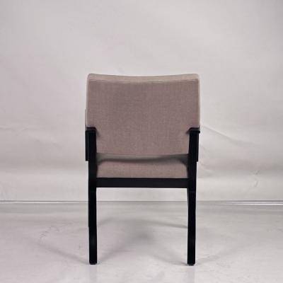 Ebony Wood Armchair or Side Chair in the style of Christian Liaigre