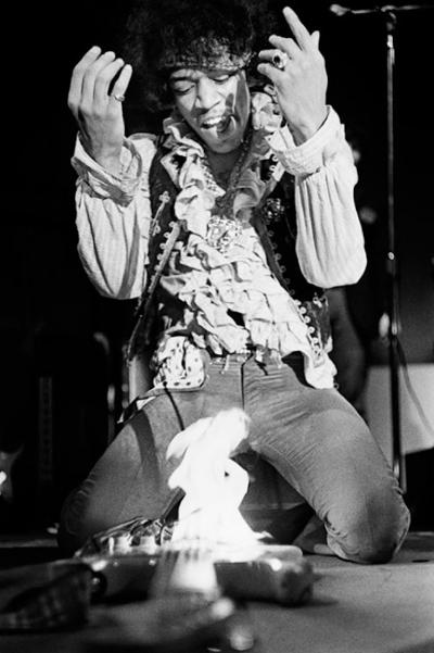 Ed Caraeff Hendrix At Monterey