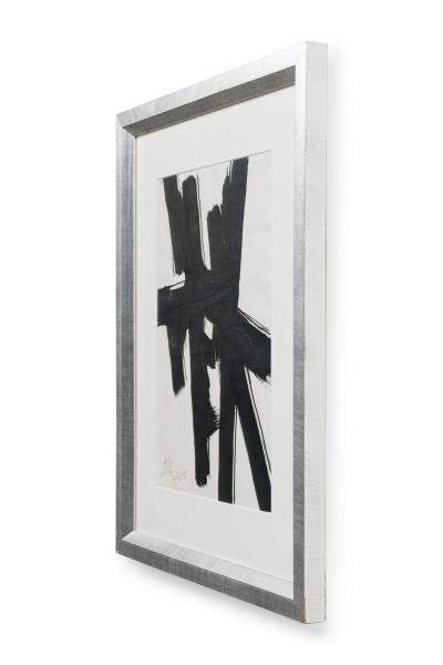 Ed Eller Contemporary American Abstract Painting Titled Bold Strokes II 