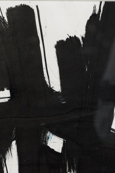 Ed Eller Contemporary American Abstract Painting Titled Bold Strokes II 