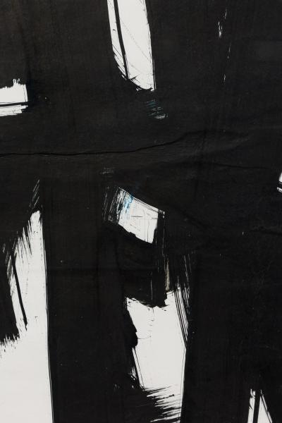 Ed Eller Contemporary American Abstract Painting Titled Bold Strokes II 