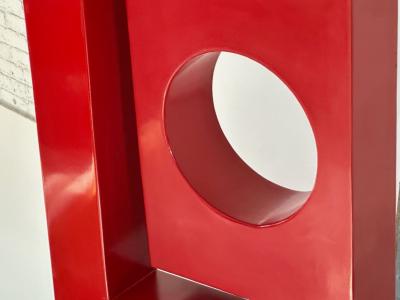 Ed Haugevik UNION Monumental Abstract Sculpture 1988
