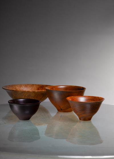 Ed Miller Set of four Ed Miller bowls