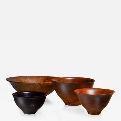 Ed Miller Set of four Ed Miller bowls