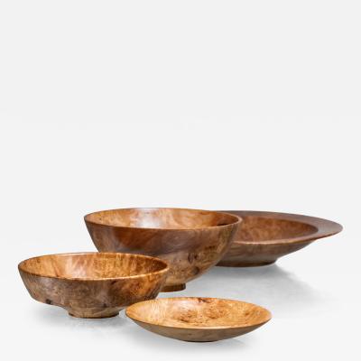 Ed Miller Set of four Ed Miller bowls set A 