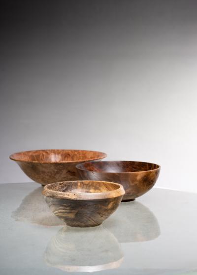 Ed Miller Set of three Ed Miller bowls
