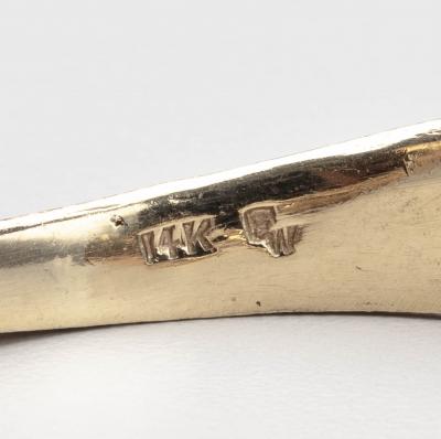 Ed Wiener Ed Wiener Gold and Pearl Cuff Bracelet