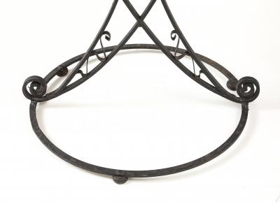 Edgar Brandt 1930s Wrought iron occasional side table