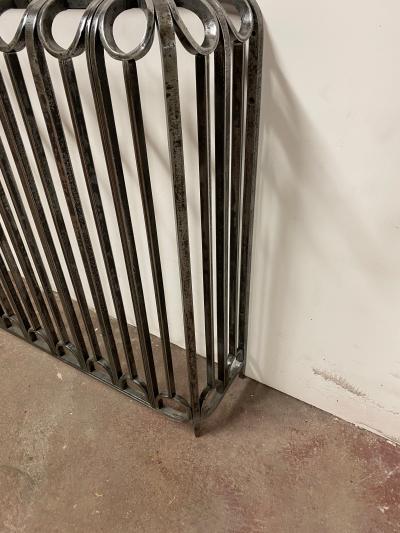 Edgar Brandt Edgard Brandt spectacular masterpiece wrought iron large console