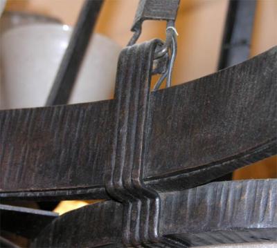 Edgar Brandt French Art Deco Chandelier by Edgar Brandt and Daum