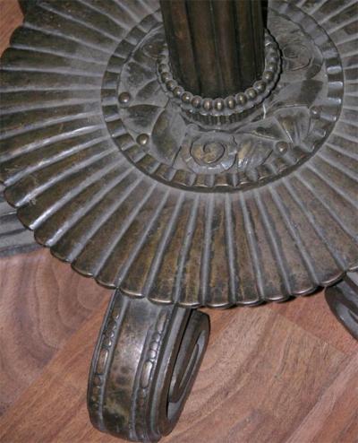 Edgar Brandt French Art Deco Torchere by EDGAR BRANDT 1880 1960 