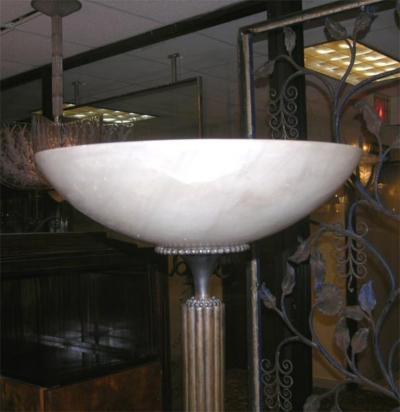 Edgar Brandt French Art Deco Torchere by EDGAR BRANDT 1880 1960 