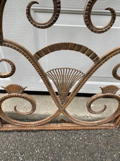 Edgar Brandt Wrought Iron Gate After Edgar Brandt