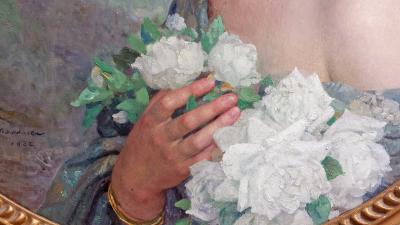 Edgar Maxence Portrait Champetre