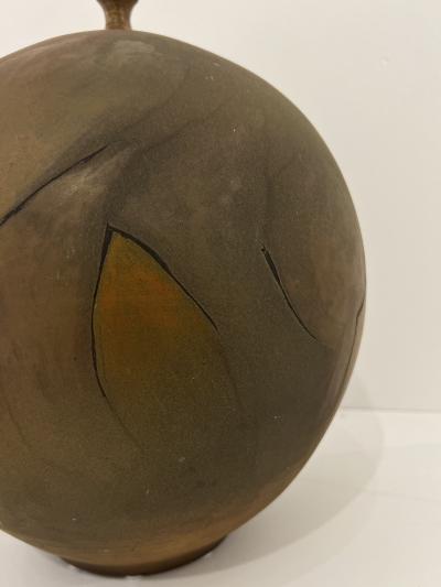 Edgardo Abbozzo Ceramic Vase by Edgardo Abbozzo