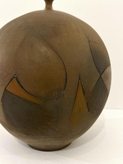 Edgardo Abbozzo Ceramic Vase by Edgardo Abbozzo