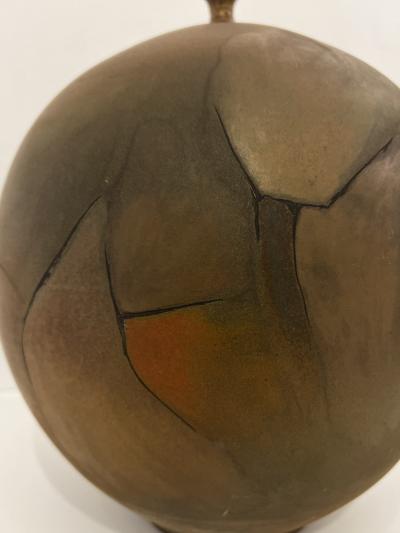 Edgardo Abbozzo Ceramic Vase by Edgardo Abbozzo