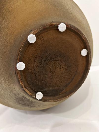 Edgardo Abbozzo Ceramic Vase by Edgardo Abbozzo