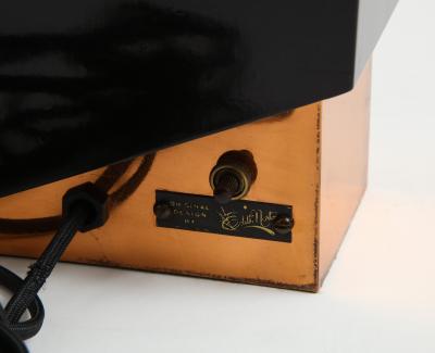 Edith Norton Unique Pair of Modernist Table Lamps by Edith Norton