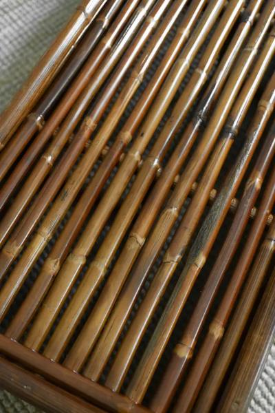 Edizioni Molto Bench Made Of Bamboo With Brass Joints Raccordi Series Molto Editions