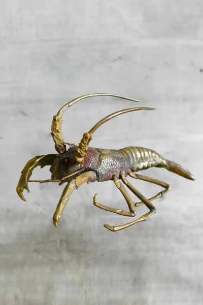 Edizioni Molto Brass Lobster Molto Editions 1970s