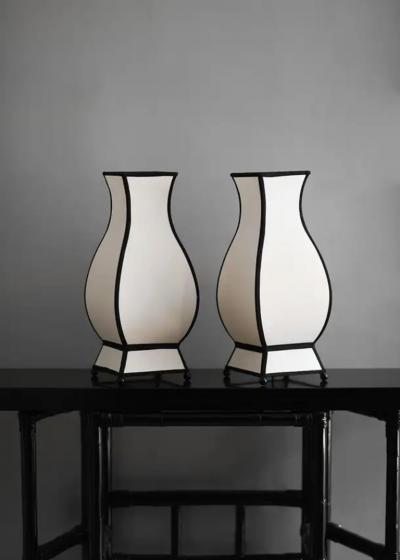 Edizioni Molto Pagoda Lamp in cotton Molto Editions small size 