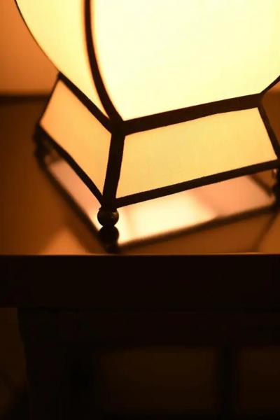 Edizioni Molto Pagoda Lamp in cotton Molto Editions small size 