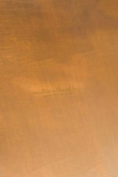 Edizioni Molto Trays in burnished brass Molto Editions