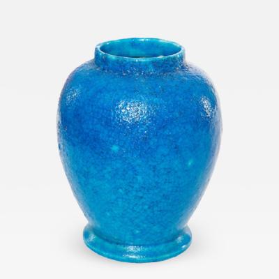 Edmond Lachenal Egyptian Blue Pottery by Edmond Lachenal