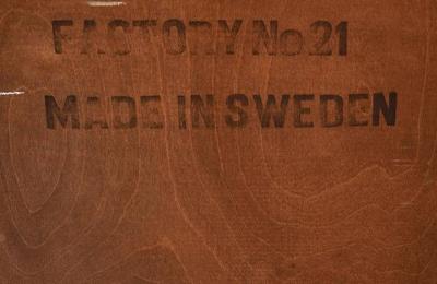 Edmond Spence Architectural Walnut Dresser by Edmond Spence