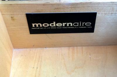 Edmond Spence Architectural Walnut Dresser by Edmond Spence