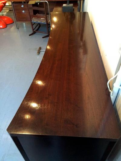 Edmond Spence Architectural Walnut Dresser by Edmond Spence