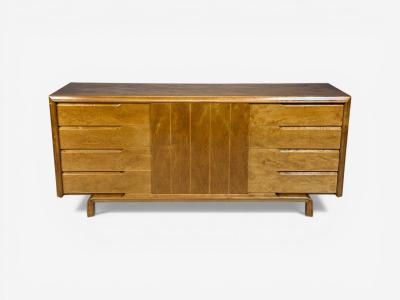 Edmond Spence Edmond J Spence Dresser Burled Maple Bentwood Sweden 1960s