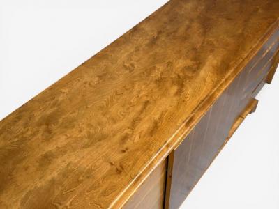 Edmond Spence Edmond J Spence Dresser and Nightstands Burled Maple Bentwood Sweden 1960s